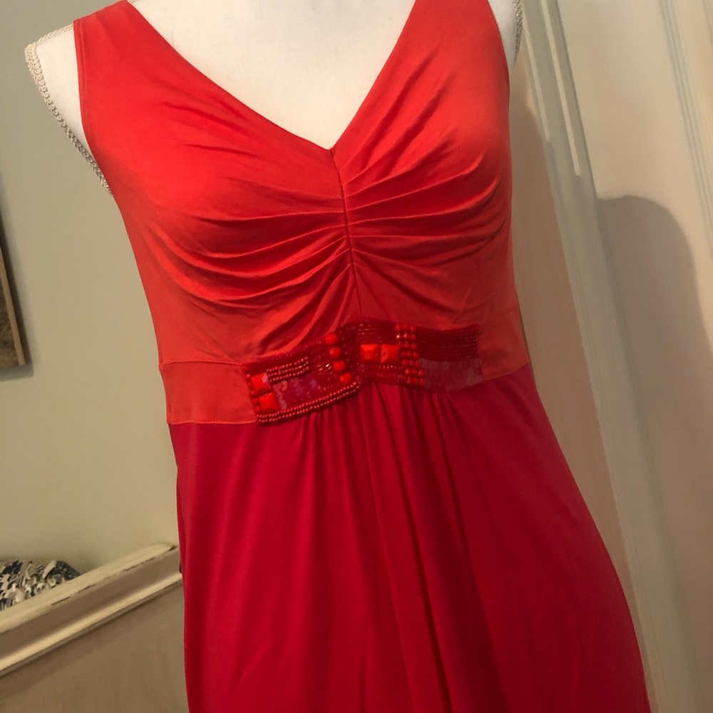 Boden Colorblock Beaded Maxi Dress - Picture 1 of 7